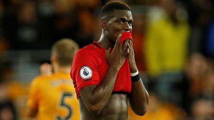 Fassungslos. Manchester Uniteds Paul Pogba wurde rassistisch beleidigt.