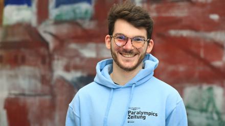 Benjamin Brown, Nachwuchsredakteur der "Paralympics Zeitung" | Junior journalist of "Athletes and Abilities"