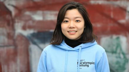 Sun Kim, Nachwuchsredakteurin der "Paralympics Zeitung" | Junior journalist of "Athletes and Abilities"
