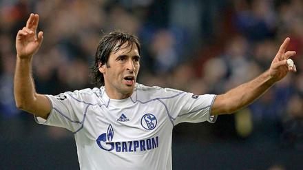 Trifft zweimal gegen Tel Aviv: Schalkes Torjäger Raúl.