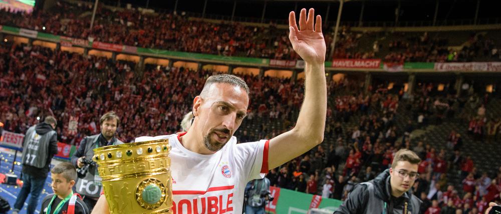 Zwölf Saisons spielte Ribery für den FC Bayern und gewann mit den Münchnern alles.