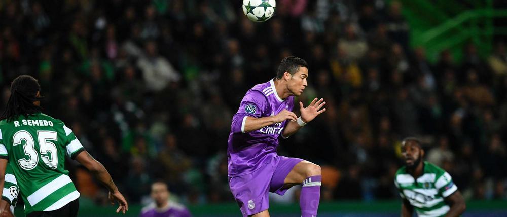 Dieses Mal ohne eigenen Treffer gegen seinen Jugendverein: Cristiano Ronaldo.