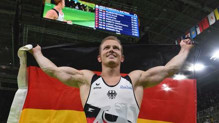 Fabian Hambüchen tritt als Olympiasieger ab. Das muss gefeiert werden.