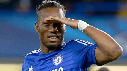 Hoher Sieg in Sicht: Chelseas Didier Drogbar steuerte ein Tor bei.