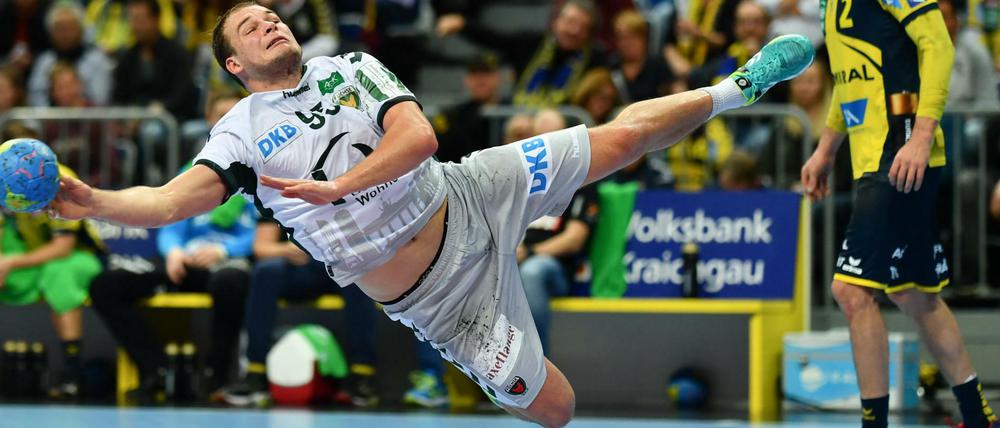 Kommt ein Fuchs geflogen. Paul Drux vom Berliner Handball-Bundesligisten zählt ebenfalls zum vorläufigen deutschen WM-Aufgebot.