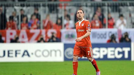 Franck Ribéry bleibt gesperrt und kann damit nicht im Champions-League-Finale mitwirken.