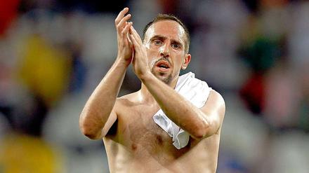 Nach 81 Länderspielen. Franck Ribéry beendet seine Karriere in Frankreichs Nationalmannschaft.