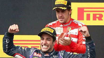 Formel-1-Pilot Daniel Ricciardo hat den Großen Preis von Ungarn gewonnen. 