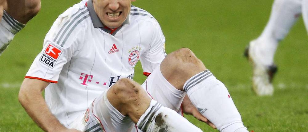 Robbens Verletzung sorgt für Unmut bei den Bayern.