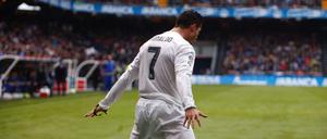 Nicht jedermanns Liebling, aber halt doch einer der besten Fußballer der Welt: Cristiano Ronaldo von Real Madrid.