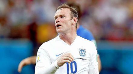 Englands Wayne Rooney hat noch nie ein WM-Tor geschossen.