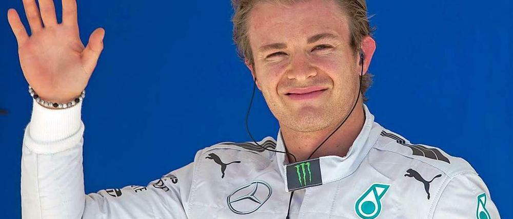 Perfekte Ausgangsposition: Nico Rosberg startet in Austin von der Pole Position.