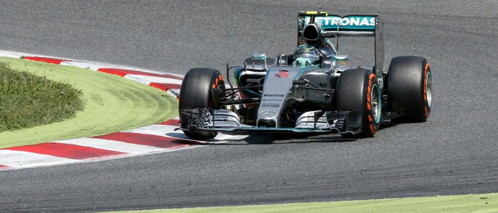 Siegreich beim Großen Preis von Spanien: Nico Rosberg.