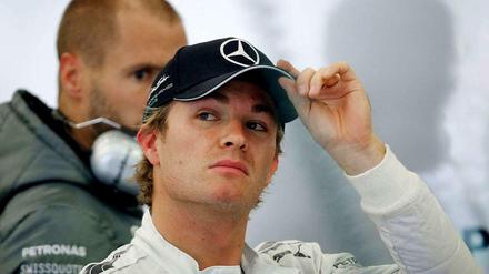 WM-Spitzenreiter Nico Rosberg verwies Teamkollege Lewis Hamilton auf den zweiten Startplatz.