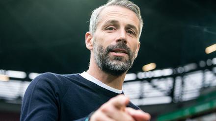 Unter besonderer Beobachtung. Gladbachs Trainer Marco Rose steht nach der Verkündung seines Wechsels zum BVB an diesem Wochenende im Fokus des Interesses.