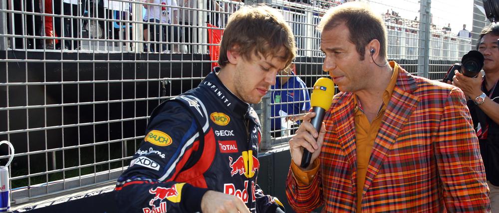 Kai Ebel ist der Mann in der Boxengasse für RTL. Dort hat er über die Jahre sogar eine Freundschaft zu Sebastian Vettel entwickelt.