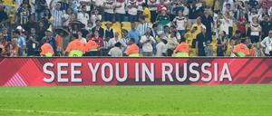 Boykottdrohung: Die EU erwägt offenbar, die WM 2018 in Russland zu boykottieren.