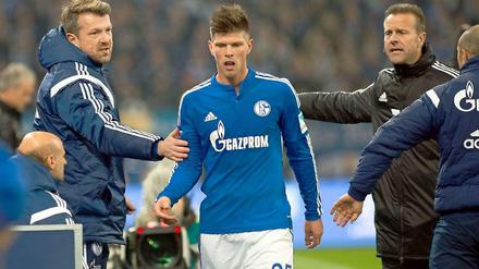 Rückschlag trotz Sieg: Klaas-Jan Huntelaar dürfte dem FC Schalke 04 nach seiner Tätlichkeit einige Wochen fehlen.
