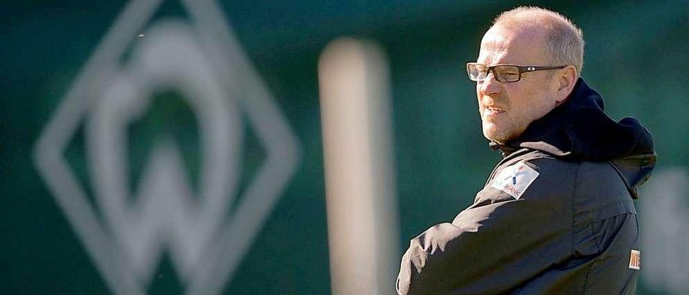 Verrautes Bild: Thomas Schaaf verabschiedet sich als Werder-Trainer.