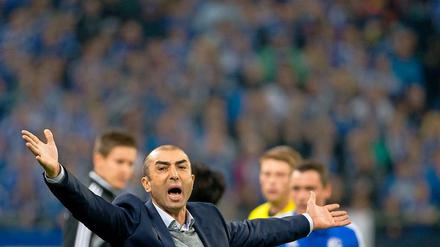 Nicht zufrieden_ Schalke-Trainer Roberto Di Matteo.