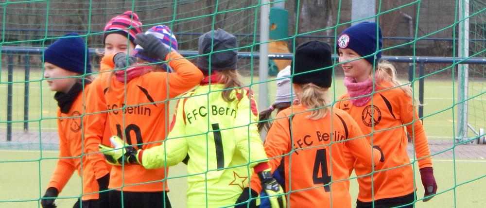 Mädchensport. Die Jugendteams des FFC haben oft Grund zum Jubeln.