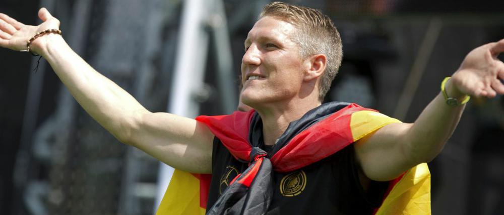 Nachfolger von Philipp Lahm: Bastian Schweinsteiger ist neuer Kapitän der deutschen Nationalmannschaft.