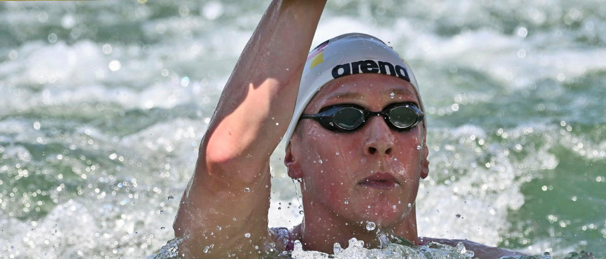 Schwimm-WM in Budapest Florian Wellbrock holt Gold über fünf Kilometer