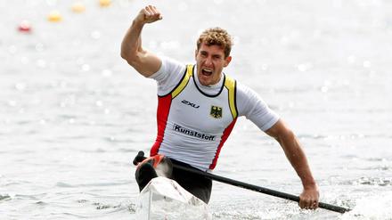 Verpuffte Freude: Kanut Sebastian Brendel, hier nach einem Sieg über 1000 Meter im C1 in Duisburg, ist wütend über das Vorgehen seines Verbands.