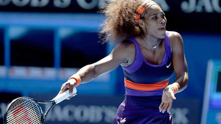 Da war sie draußen. Serena Williams verlor erstmals seit August 2012 wieder ein Tennismatch.