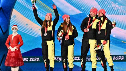 Den deutschen Langläuferinnen gelang in Peking eine echte Überraschung.