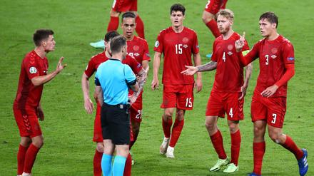 Dänemarks Mannschaft verlor im Halbfinale auch wegen viel Pech.