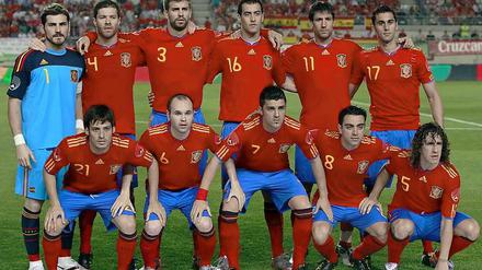 Spanien: Vor zwei Jahren Europameister und jetzt reif für den WM-Titel.