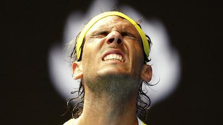 Rafael Nadal tut seine Niederlage gegen Fernando Verdasco richtig weh.