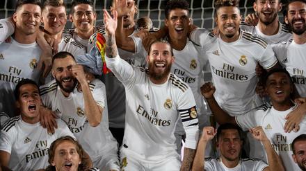 Campeones: Real Madrid holt sich den Titel in Spanien.