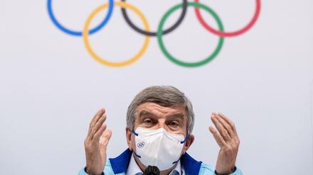 Thomas Bach, Präsident des IOC, forderte den Ausschluss russischer und belarussischer Sportler.