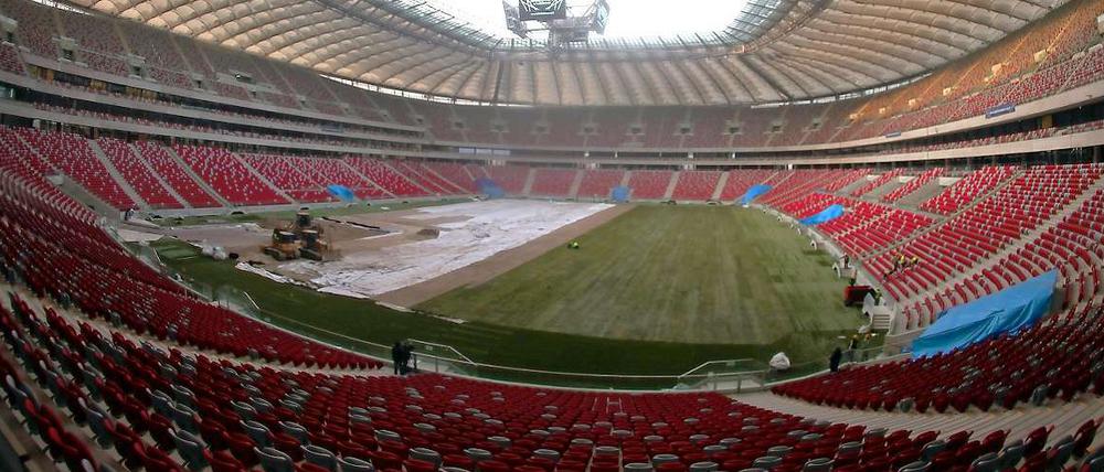 Das Nationalstadion in Warschau.