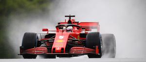 Abgeraucht: Sebastian Vettel scheidet in Spielberg früh aus.