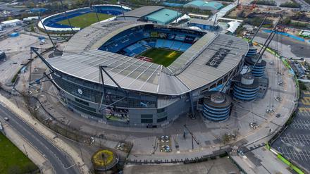 Das Etihad Stadium, Heimspielstätte von Manchester City