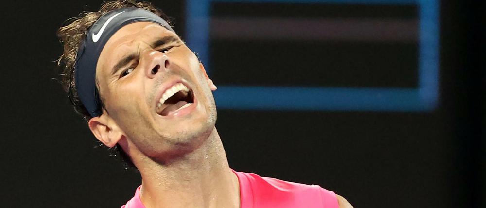 Für Rafael Nadal sind die Australian Open schon vorbei. 