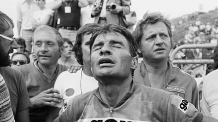 Raymond Poulidor bei der Tour de France 1976.