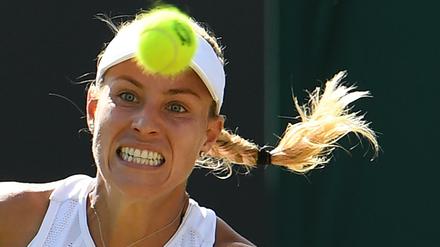 Angelique Kerber konnte ihren Titel in Wimbledon nicht verteidigen und scheiterte früh.