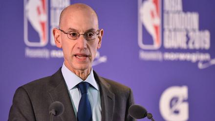 In die Offensive. NBA-Commissioner Adam Silver positioniert sich zu China.