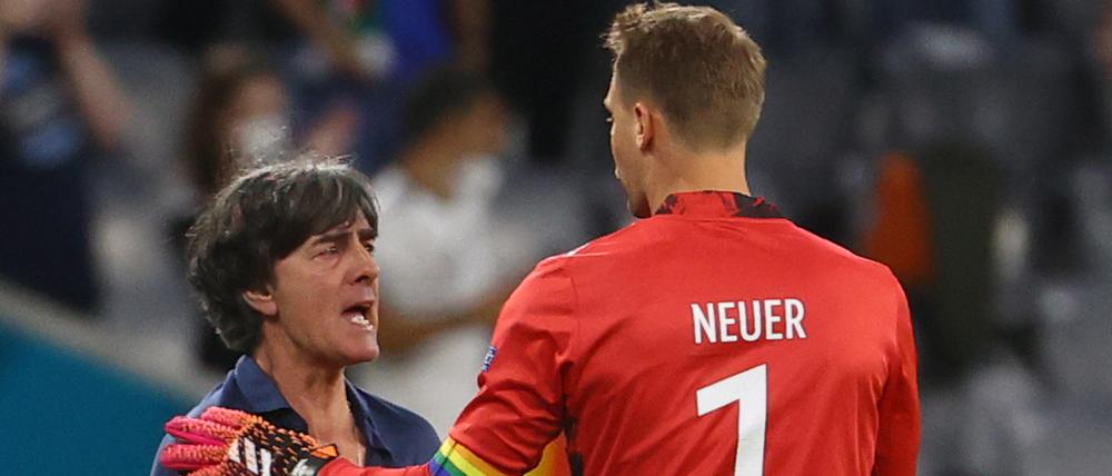 Die deutsche Nationalmannschaft möchte in der EM auch mal ohne Gegentore vom Feld gehen.