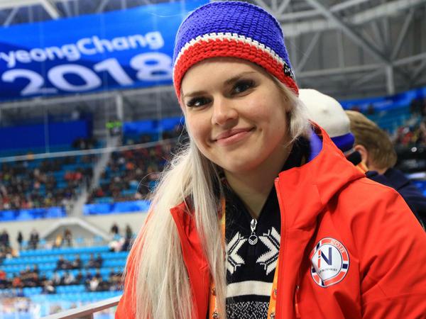 Lena Schröder ist die einzige weibliche Spielerin im norwegischen Nationalteam.