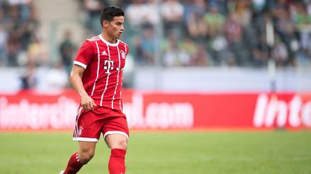 Feines Füßchen. James Rodriguez vom FC Bayern München.