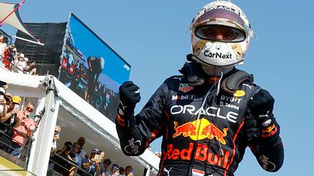 In der Hitze Frankreichs steuerte Max Verstappen seinen Red Bull am Sonntag zum siebten Saisonsieg.