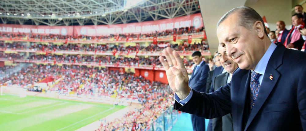 Für Recep Tayyip Erdogan haben Fußball und Politik viel gemeinsam.