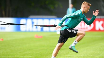 Zieht diesmal mit. Marco Reus, 29, bei seiner ersten Weltmeisterschaft.