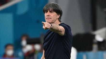 Bundestrainer Joachim Löw war nicht unzufrieden mit der Leistung seiner deutschen Mannschaft.