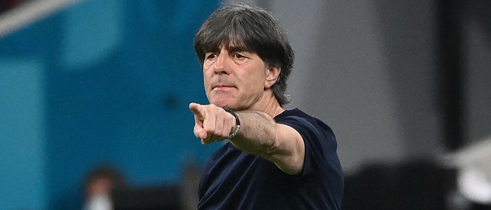 Bundestrainer Joachim Löw war nicht unzufrieden mit der Leistung seiner deutschen Mannschaft.